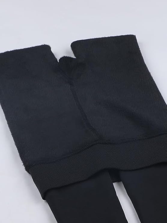 Brachy Girls Pack Of 2 Girls Thermal Fleece Lined Winter Warm Tights Pantyhose Stockings