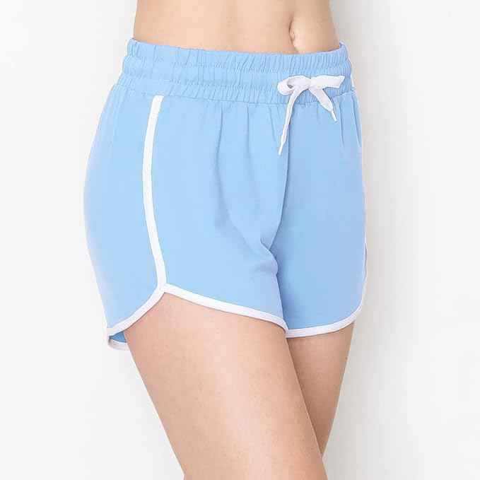 Plus Size for Women Cotton Shorts Dolphin Design Athletic Shorts Women Sports Shorts for Dance, Yoga, Running