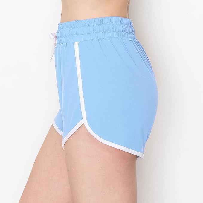Plus Size for Women Cotton Shorts Dolphin Design Athletic Shorts Women Sports Shorts for Dance, Yoga, Running