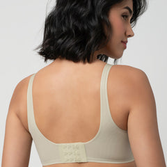 LIV | Strappy Front Detail Bra – Full Coverage, Plunge Neck, Lightweight & Supportive br