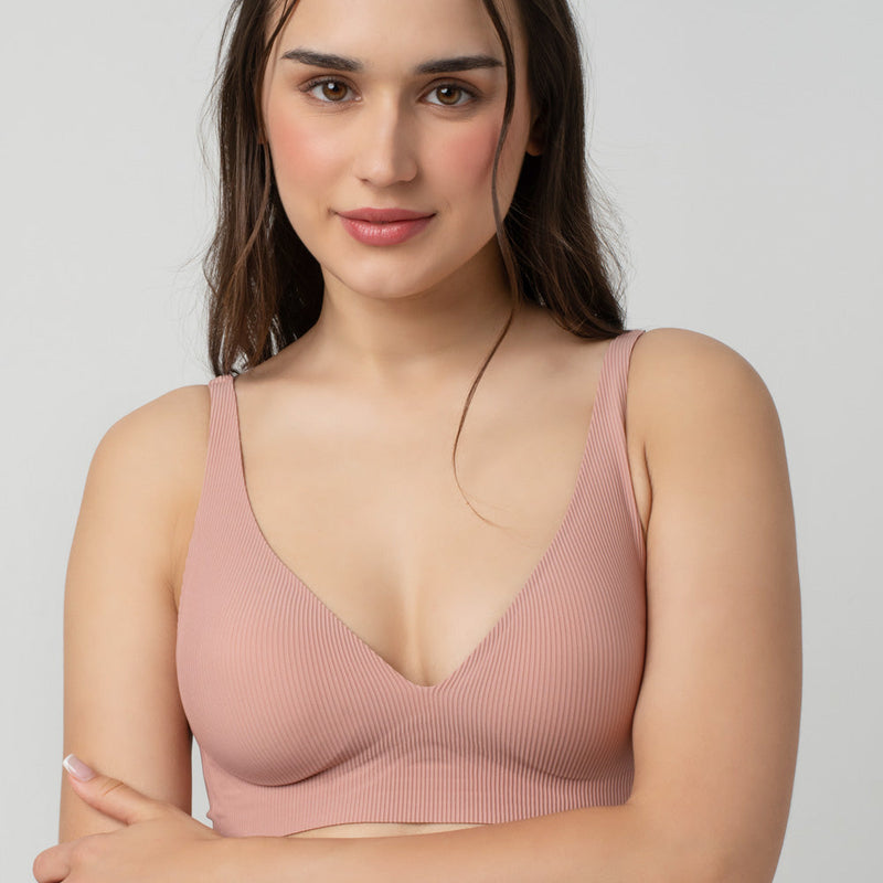 Remy | V-Neck Padded Bra