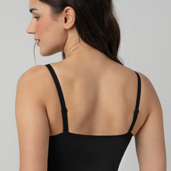 Ava Leafy Lace Camisole | V-Neck with Light Padding