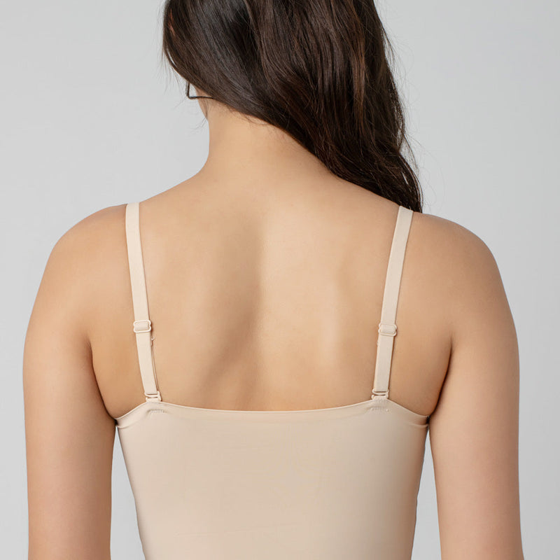 Ava Leafy Lace Camisole | V-Neck with Light Padding