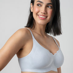 Sienna | V-neck With Scallop Detail Bra