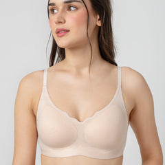 Sienna | V-neck With Scallop Detail Bra