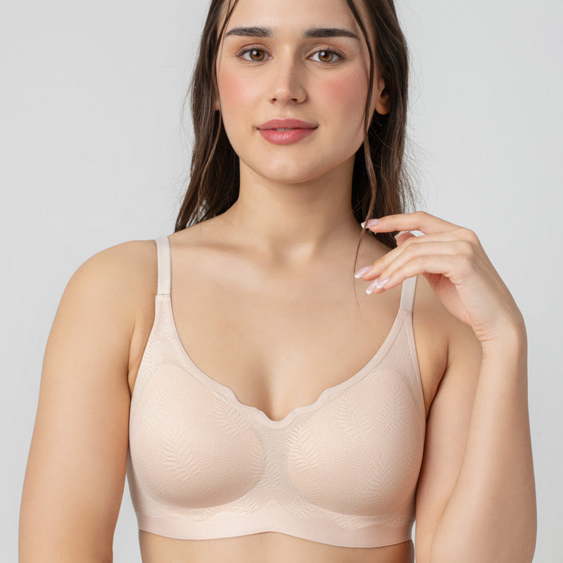 Sienna | V-neck With Scallop Detail Bra