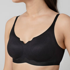Sienna | V-neck With Scallop Detail Bra