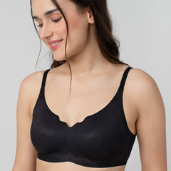 Sienna | V-neck With Scallop Detail Bra