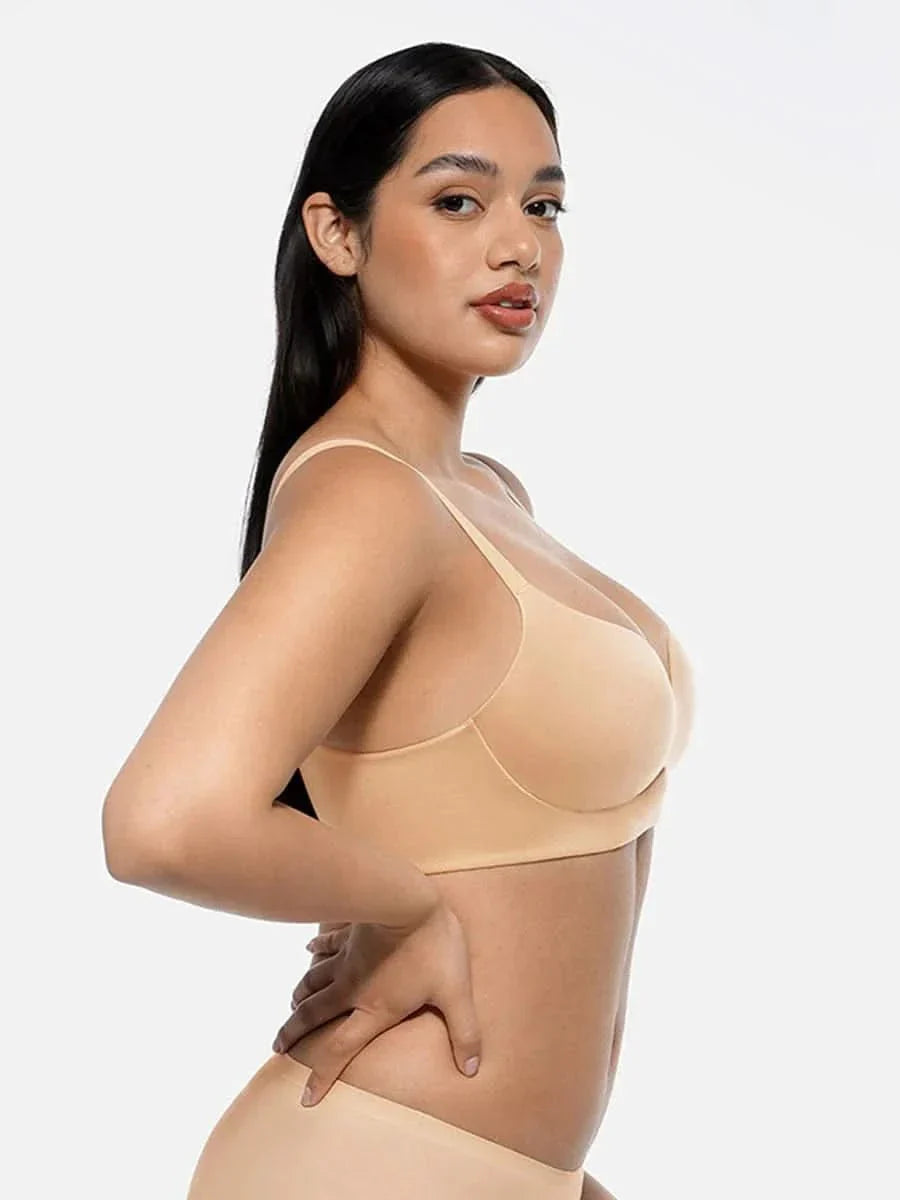 Seamless Wireless Push Up Everyday Bra