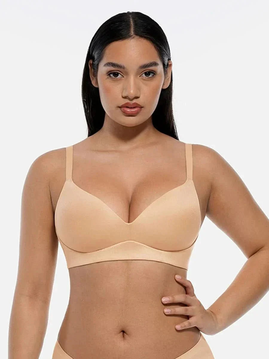 Seamless Wireless Push Up Everyday Bra