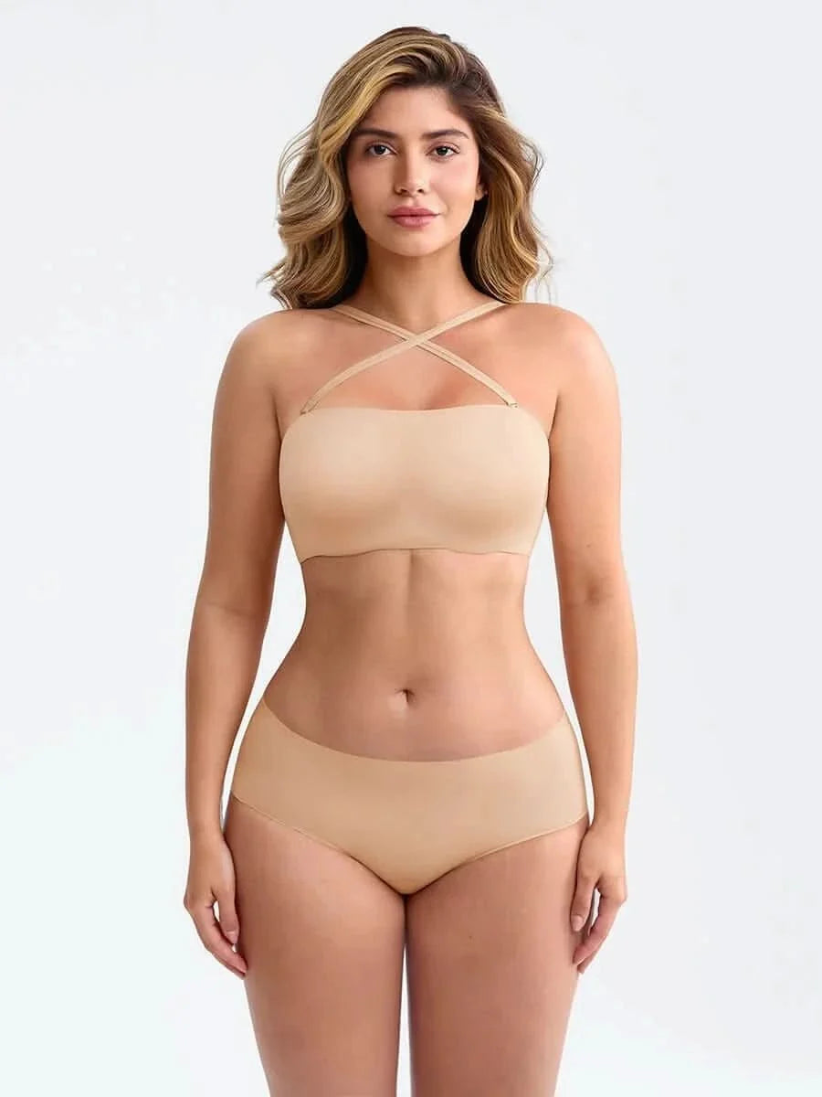Padded Anti Slip Bandeau Bra
