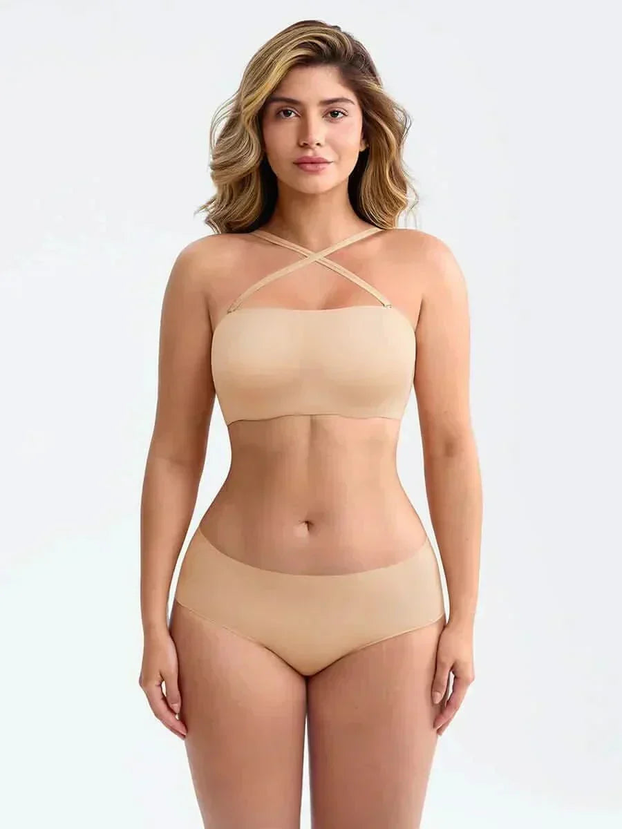 Padded Anti Slip Bandeau Bra
