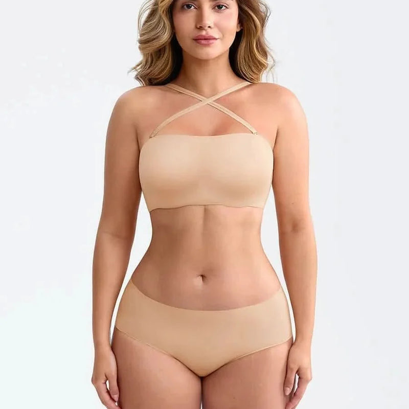 Padded Anti Slip Bandeau Bra