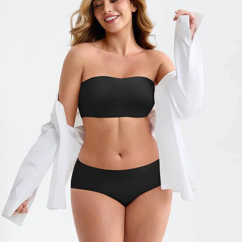 Padded Anti Slip Bandeau Bra