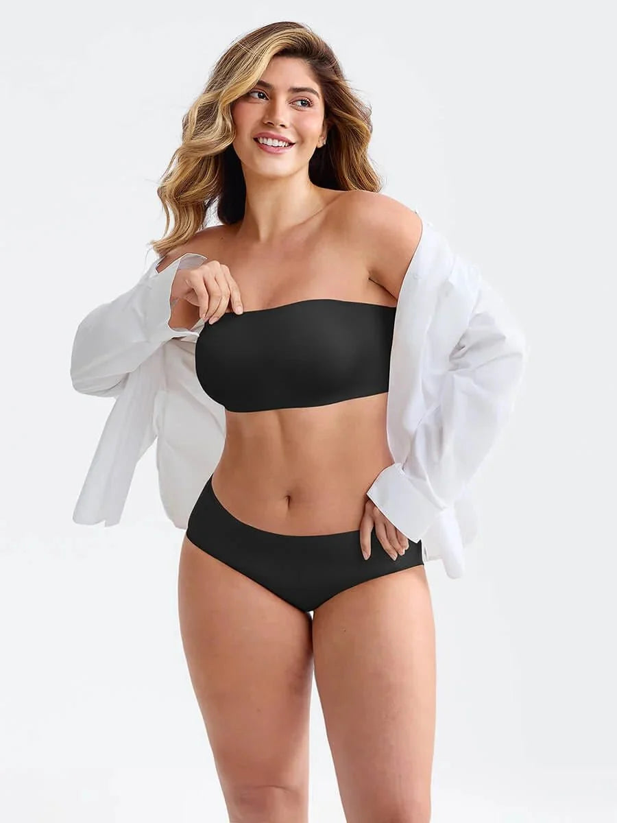 Padded Anti Slip Bandeau Bra