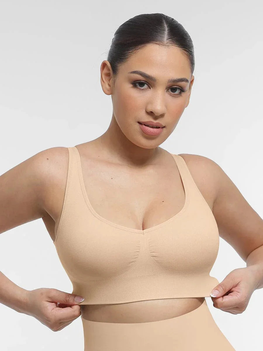 Seamless Everyday Bra with Removable cups
