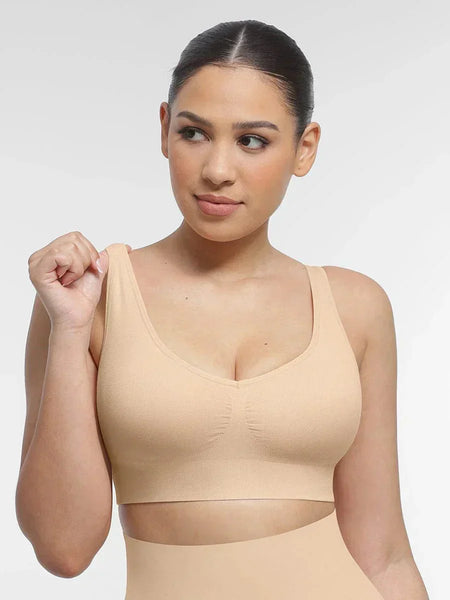 Seamless Everyday Bra with Removable cups