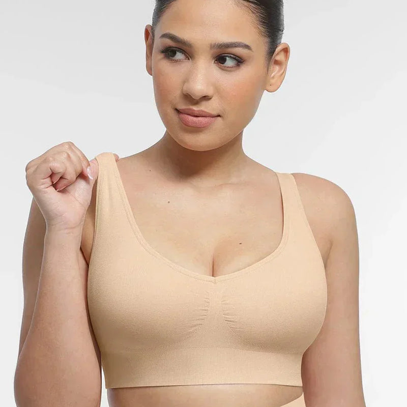 Seamless Everyday Bra with Removable cups