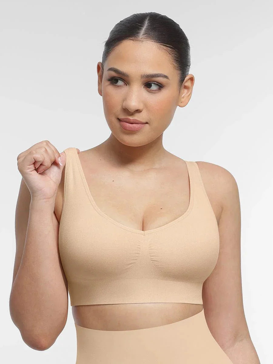Seamless Everyday Bra with Removable cups