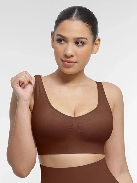 Seamless Everyday Bra with Removable cups