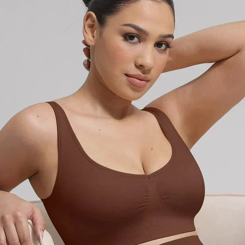 Seamless Everyday Bra with Removable cups