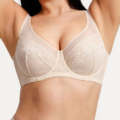 Full Coverage Underwire Minimizer Bra- Non Padded