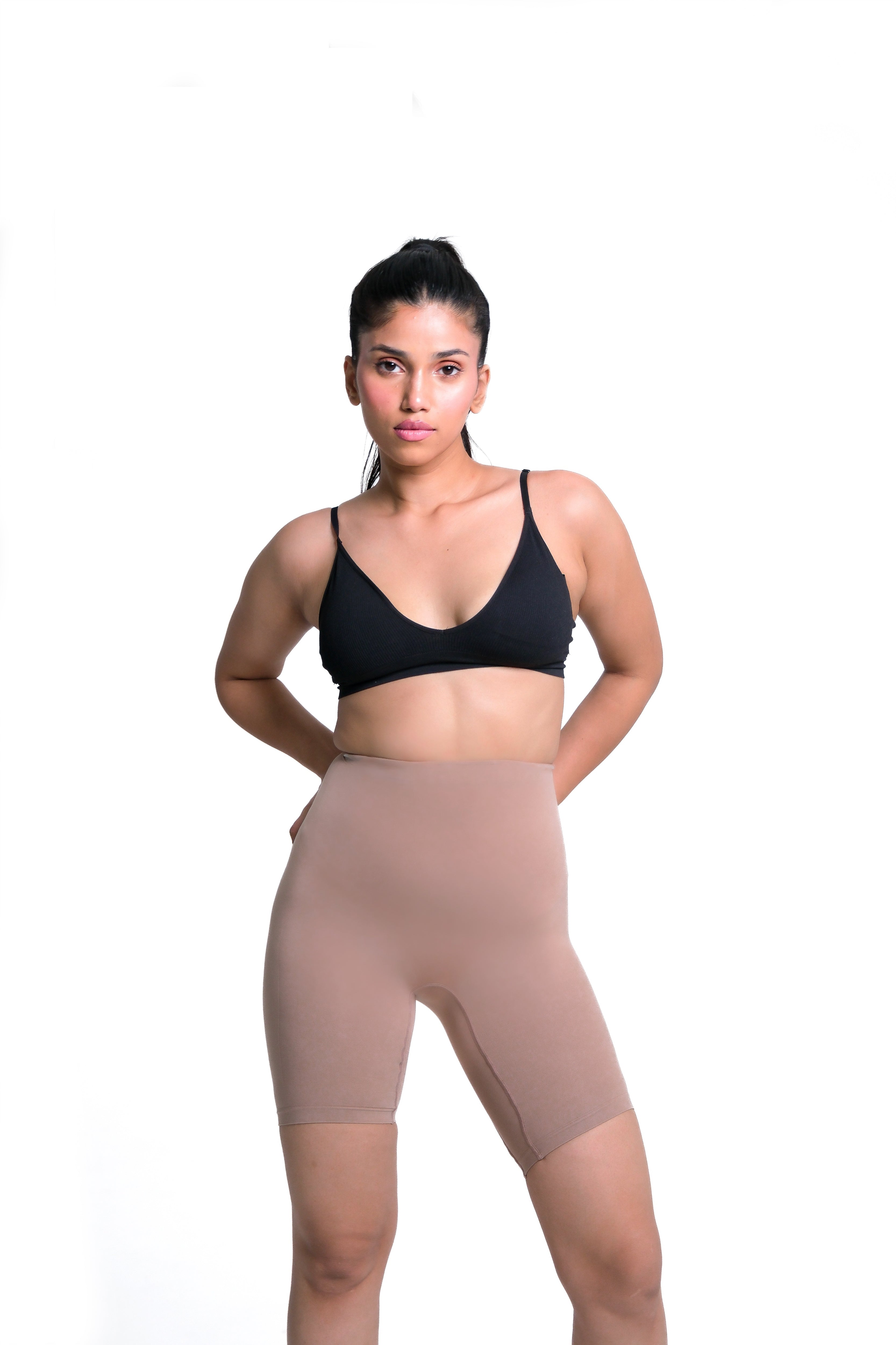 Butt Lifting Mid Thigh Shorts