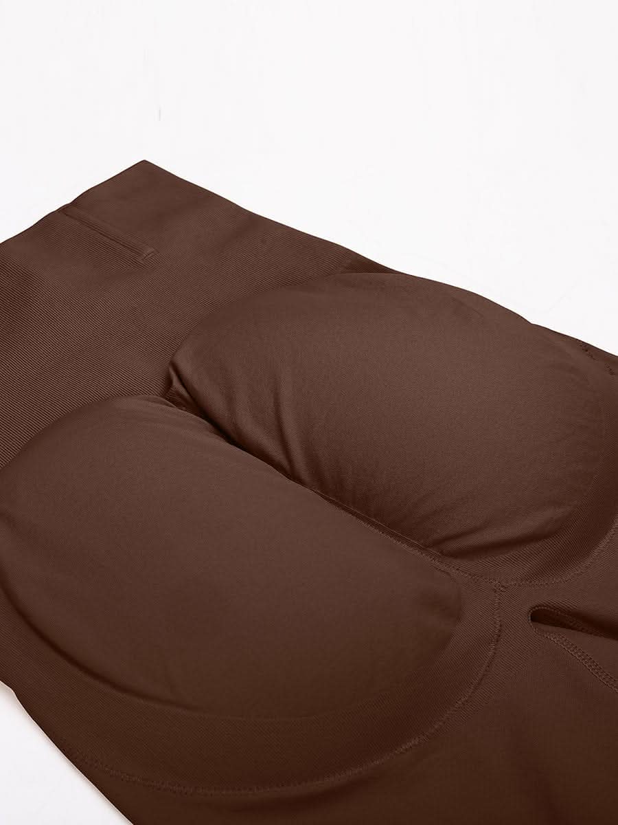 High Waisted Padded Butt Lifter Shorts