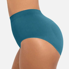 High-Waist Tummy Control Antibacterial  Hip Brief