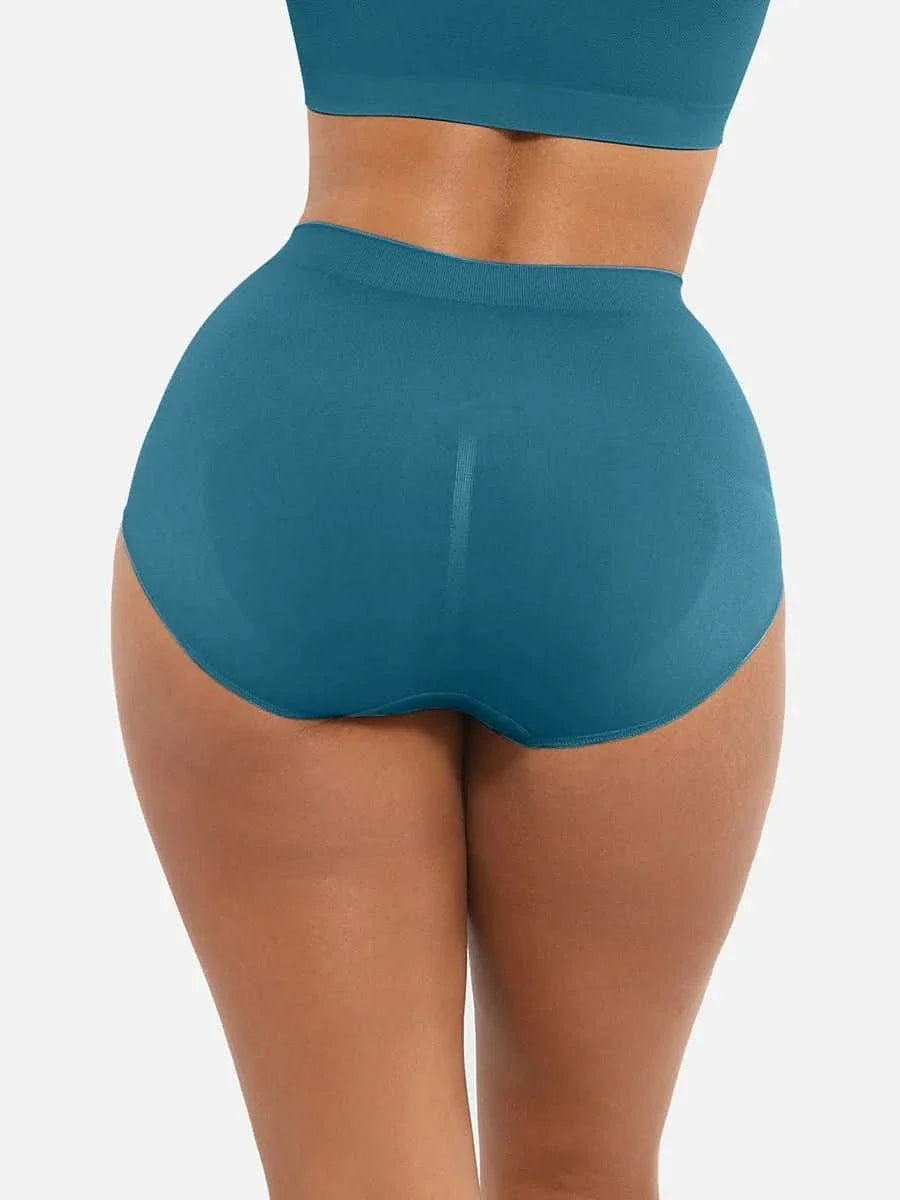 High-Waist Tummy Control Antibacterial  Hip Brief