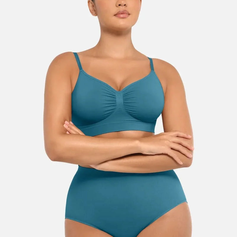 High-Waist Tummy Control Antibacterial  Hip Brief