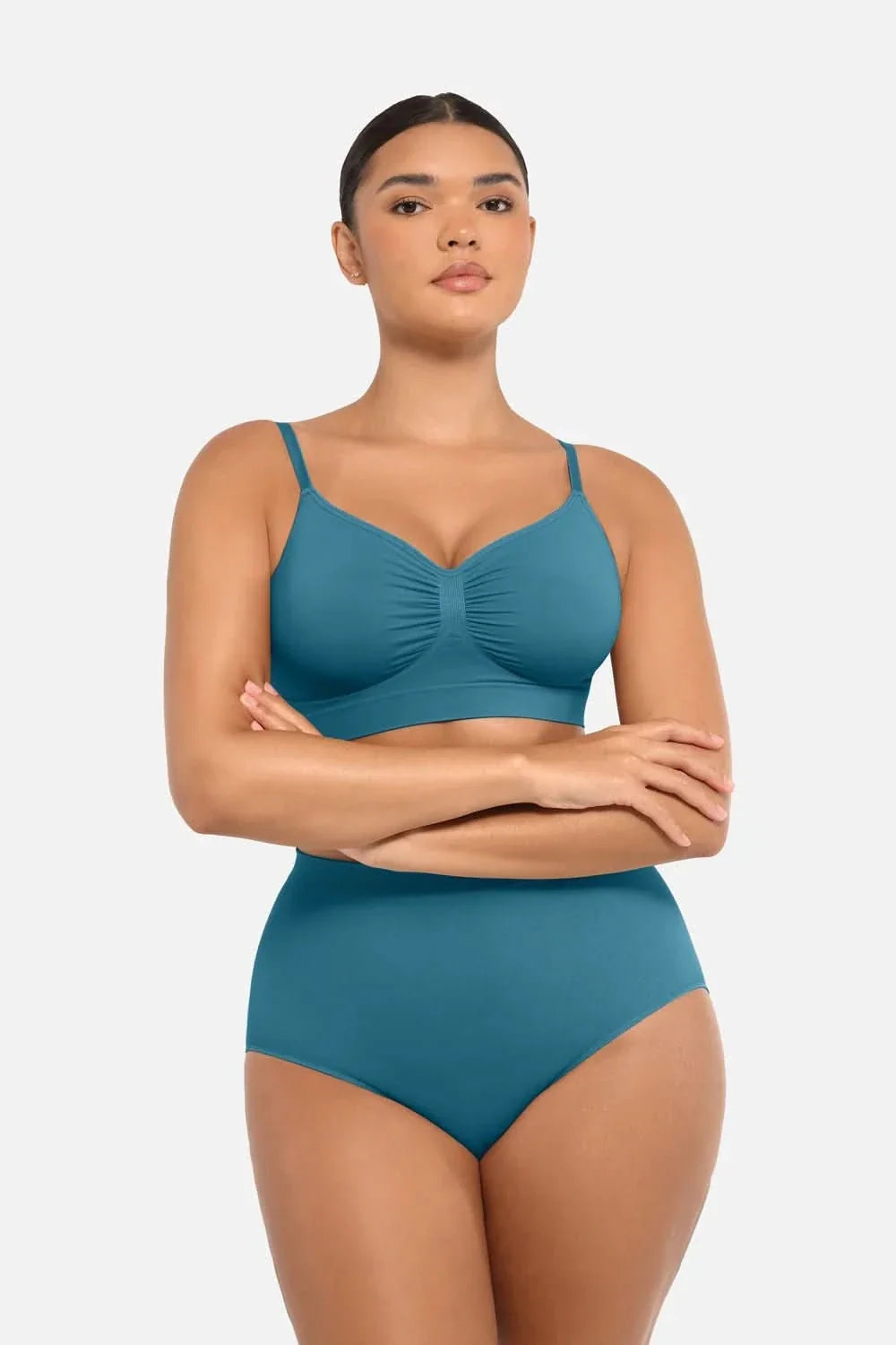 High-Waist Tummy Control Antibacterial  Hip Brief