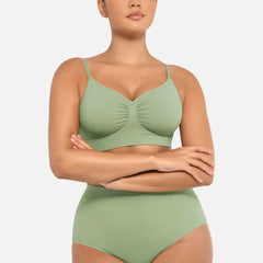 High-Waist Tummy Control Antibacterial  Hip Brief