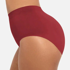 High-Waist Tummy Control Antibacterial  Hip Brief
