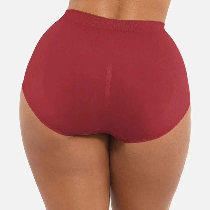 High-Waist Tummy Control Antibacterial  Hip Brief