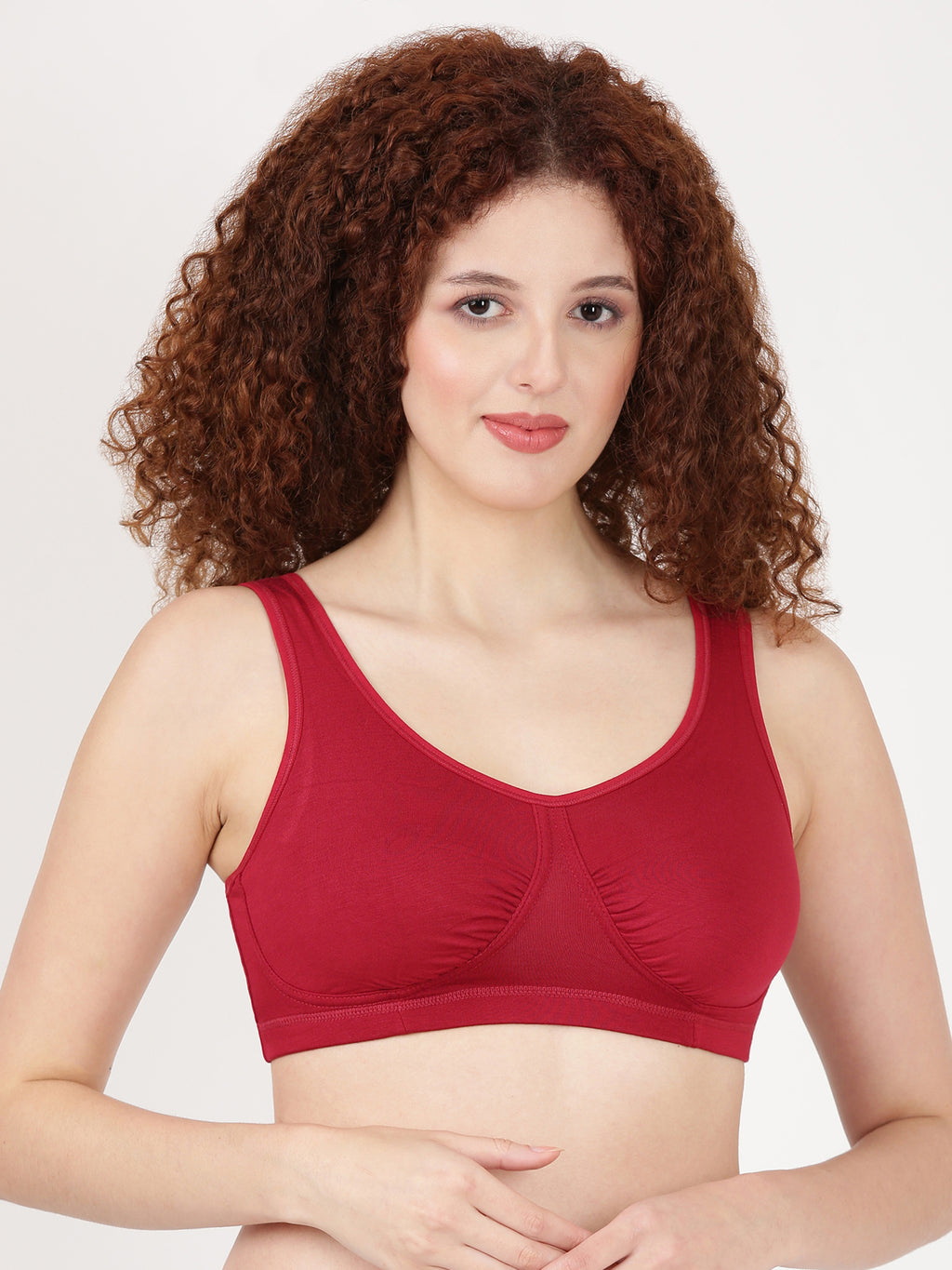 Buy_Blossom_Night_Bra_Ultra_soft_modal_sleep_bra_no_bra_feel_Rose Gold-5