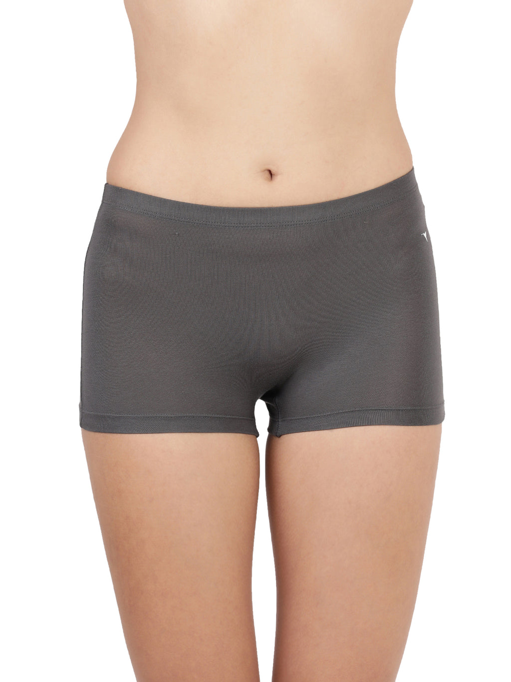 Blossom Feather Shorts -Stretchable Modal Mid-Rise Boyshorts with Chafe-Free Fit & Secure Waistband _Pack of 2