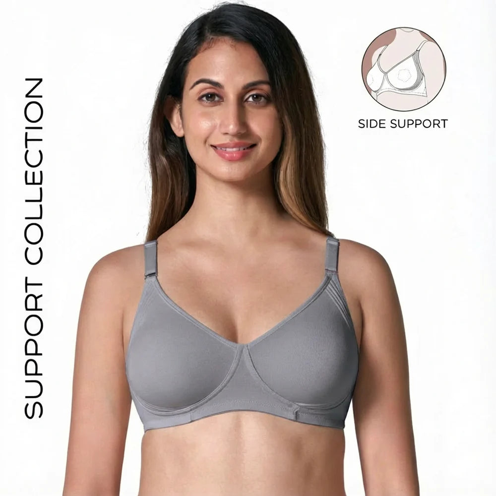 Buy_Blossom_Encircle_Side_Support_full coverage_tshirt Bra_Silver Grey-1