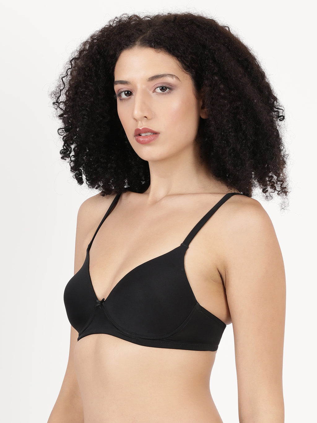 Women's Everyday Comfort Polyamide Bra – Feather-Light Feel with Soft Padding & Natural Shape_Featherlite Bra