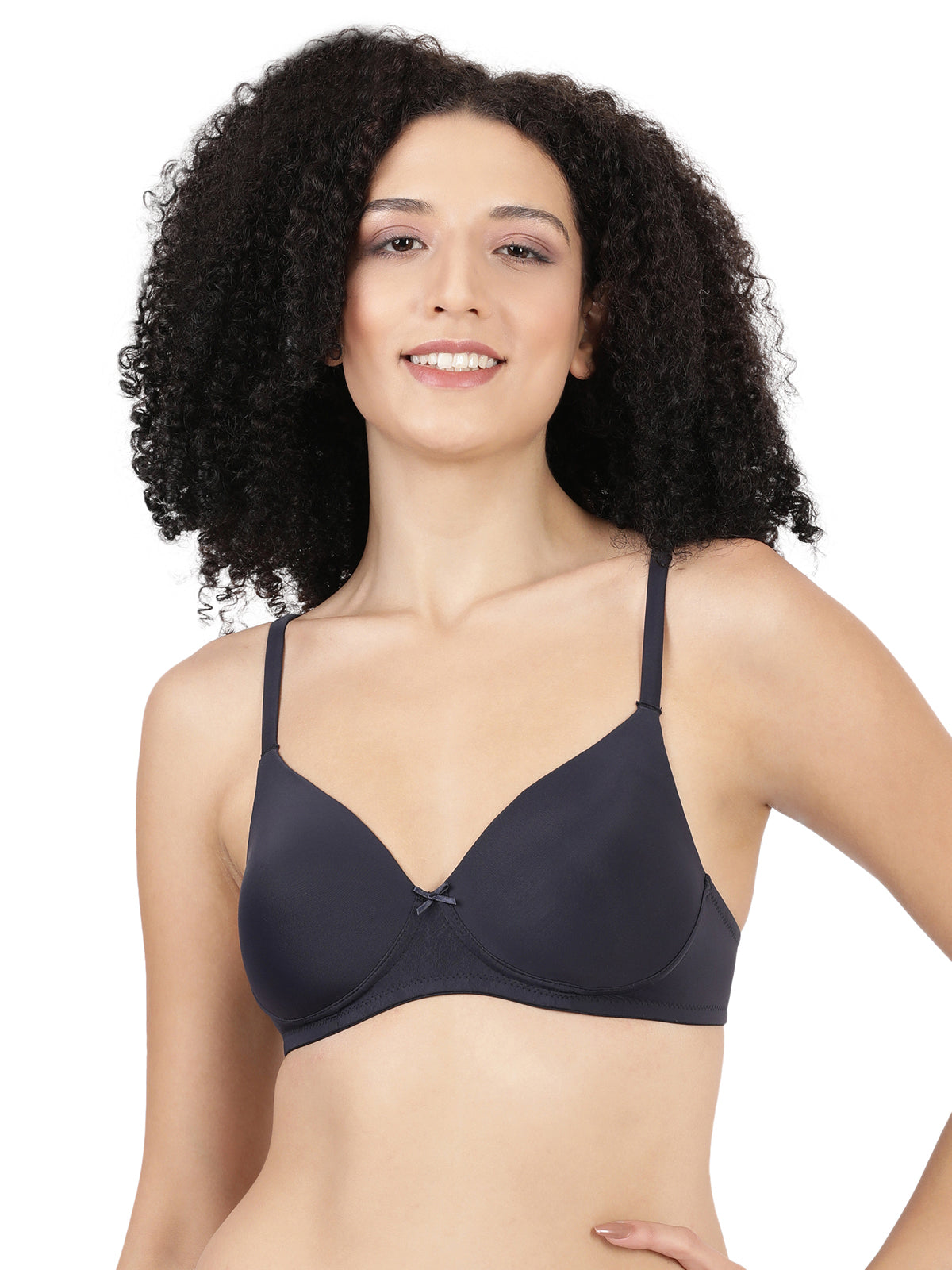 Women's Everyday Comfort Polyamide Bra – Feather-Light Feel with Soft Padding & Natural Shape_Featherlite Bra