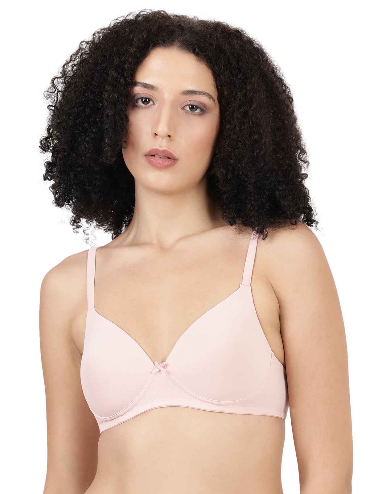 Women's Everyday Comfort Polyamide Bra – Feather-Light Feel with Soft Padding & Natural Shape_Featherlite Bra