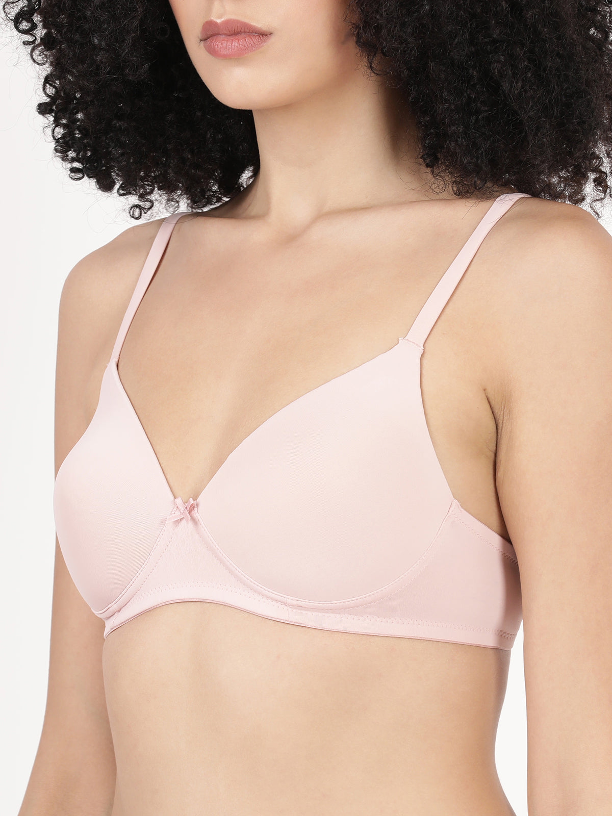 Women's Everyday Comfort Polyamide Bra – Feather-Light Feel with Soft Padding & Natural Shape_Featherlite Bra