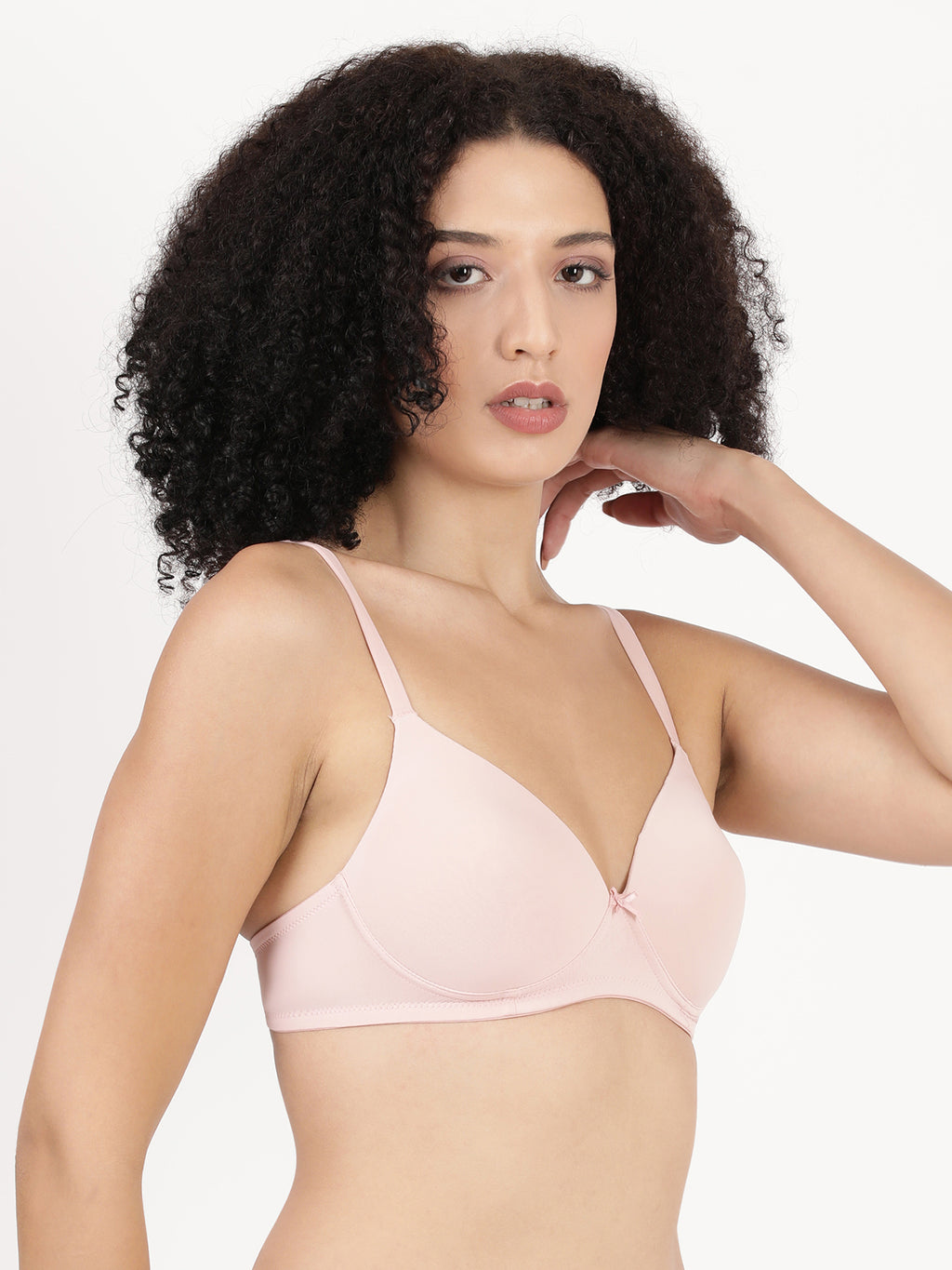 Women's Everyday Comfort Polyamide Bra – Feather-Light Feel with Soft Padding & Natural Shape_Featherlite Bra