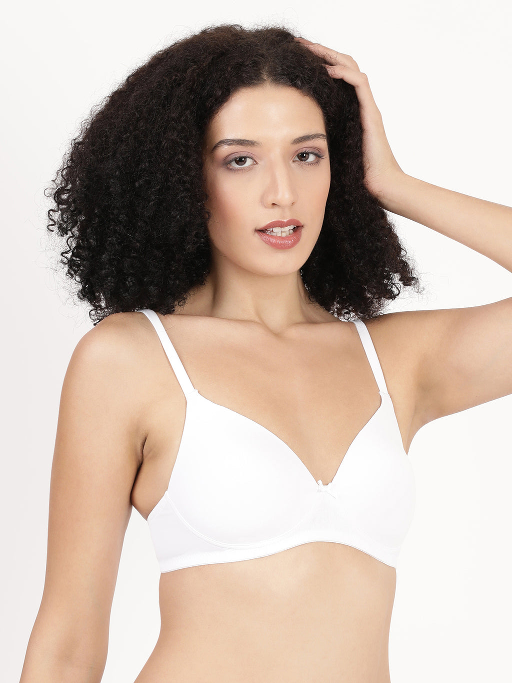 Women's Everyday Comfort Polyamide Bra – Feather-Light Feel with Soft Padding & Natural Shape_Featherlite Bra