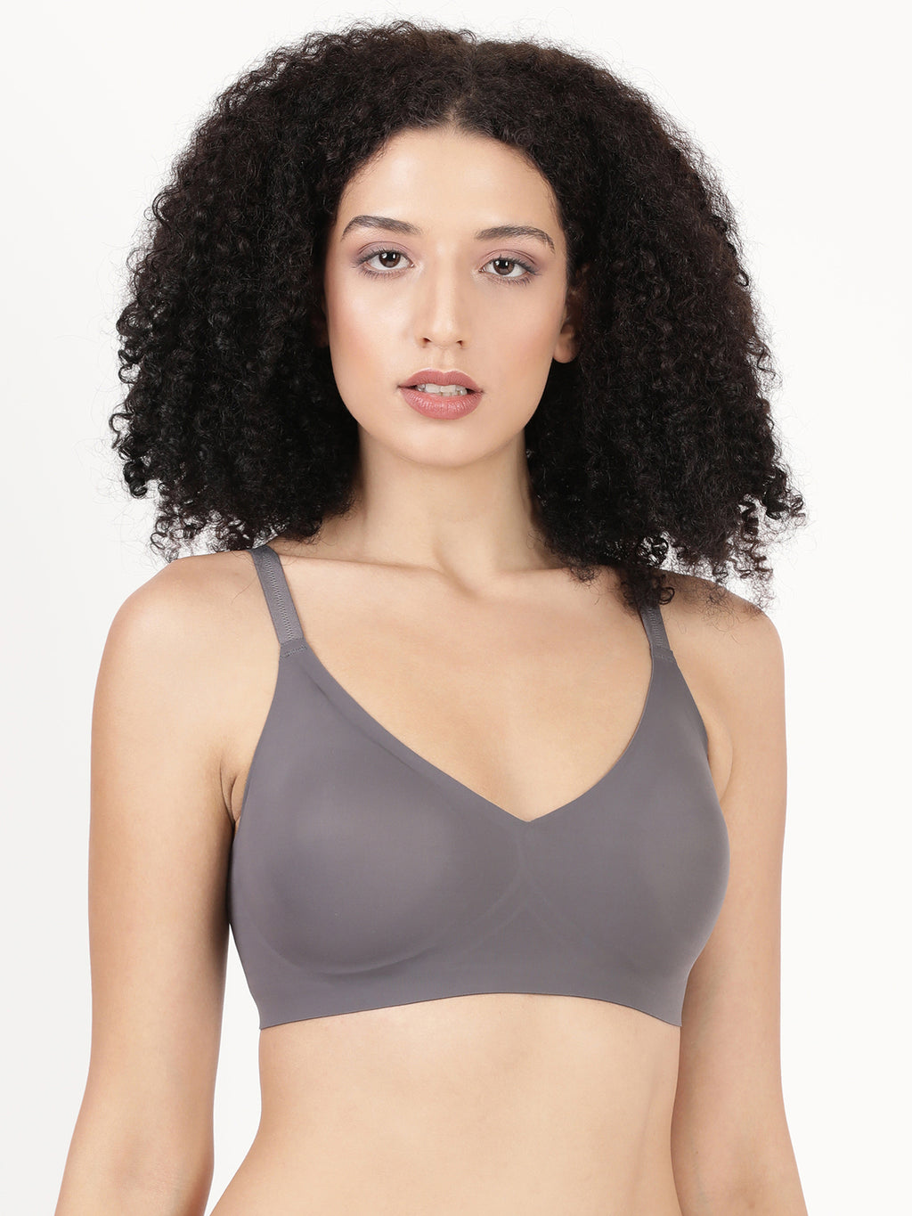 Blossom Bonded, Seamless Full Coverage Bra With Removable Pads For Support And Invisible Look_Glossy Pad