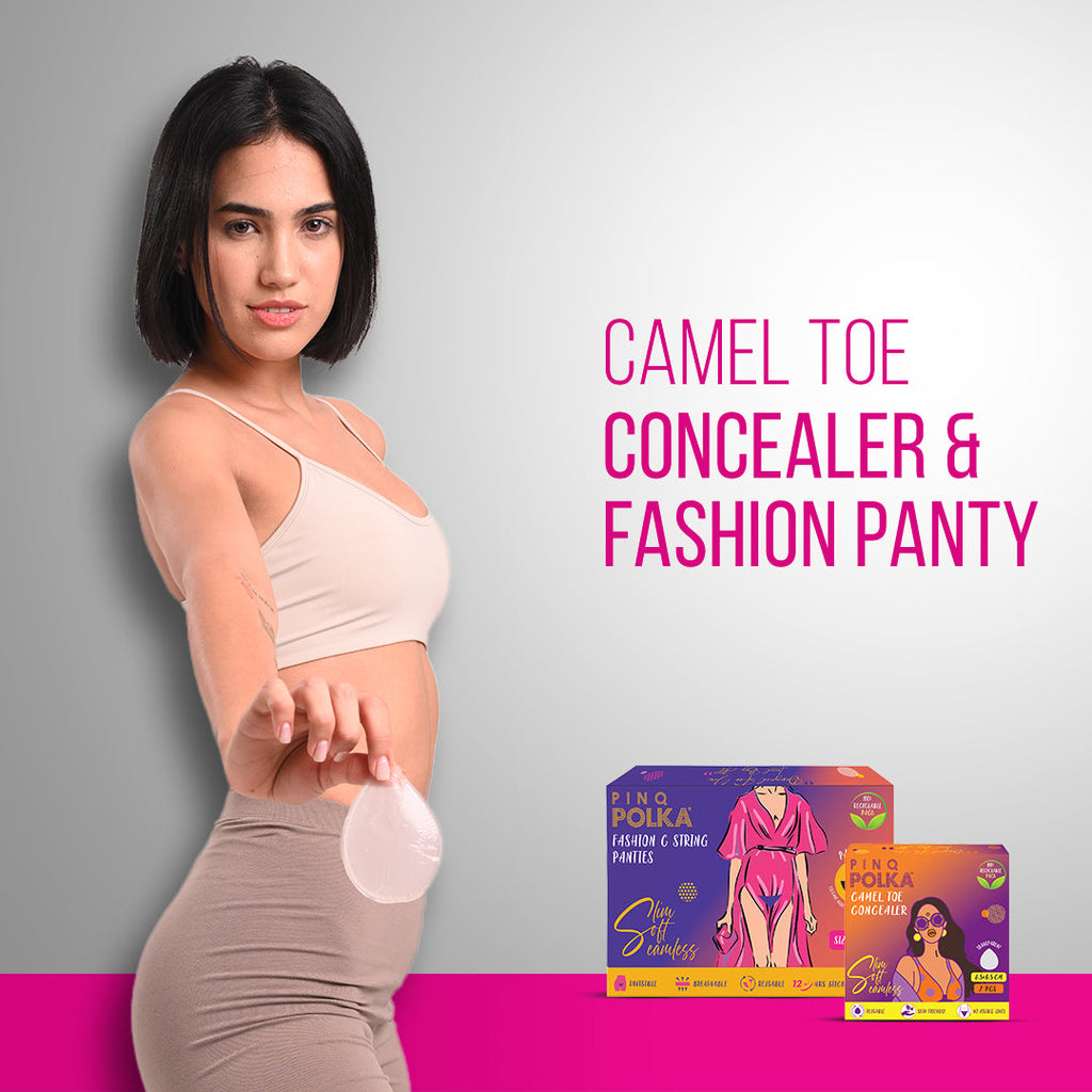 Camel Toe Concealer + C String Fashion Thong Panty
