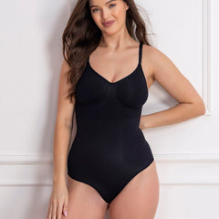 Compression Shapewear Bodysuit with Bikini