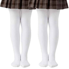 Brachy Girls Pack Of 2 Girls Thermal Fleece Lined Winter Warm Tights Pantyhose Stockings
