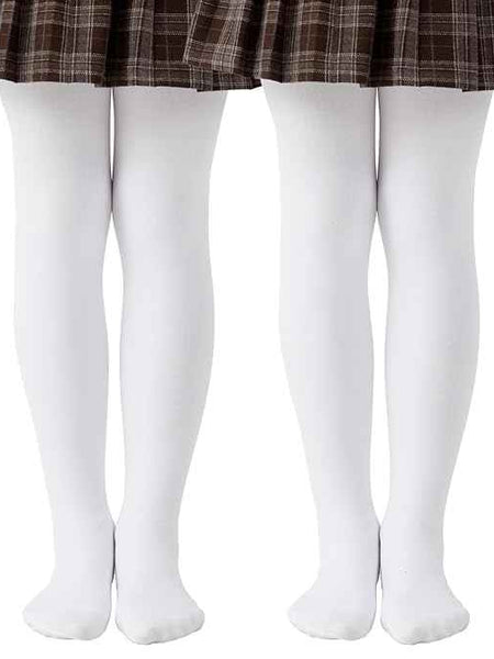 Brachy Girls Pack Of 2 Girls Thermal Fleece Lined Winter Warm Tights Pantyhose Stockings