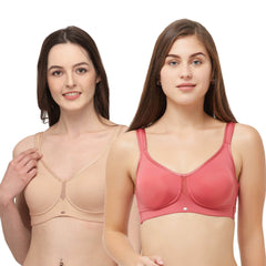SOIE Woman - Full Coverage Minimizer Non Padded Non Wired Bra - Bra -for Women
